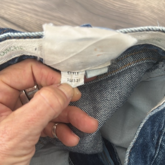 Jordache Vintage High Rise Jeans Sz 3 - Picture 15 of 16